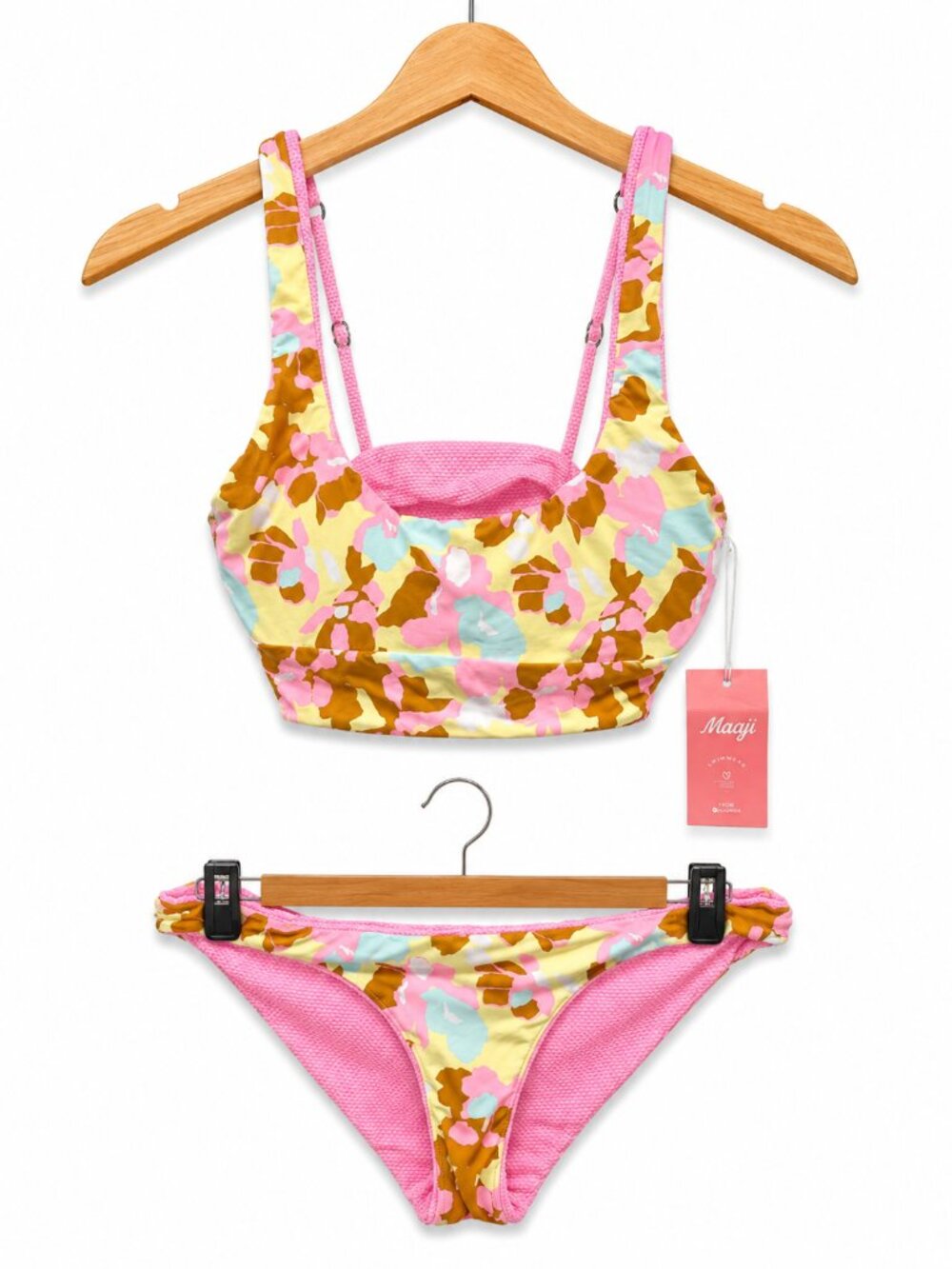 Maaji Colorful Abstract Print Two-Piece Bikini Set